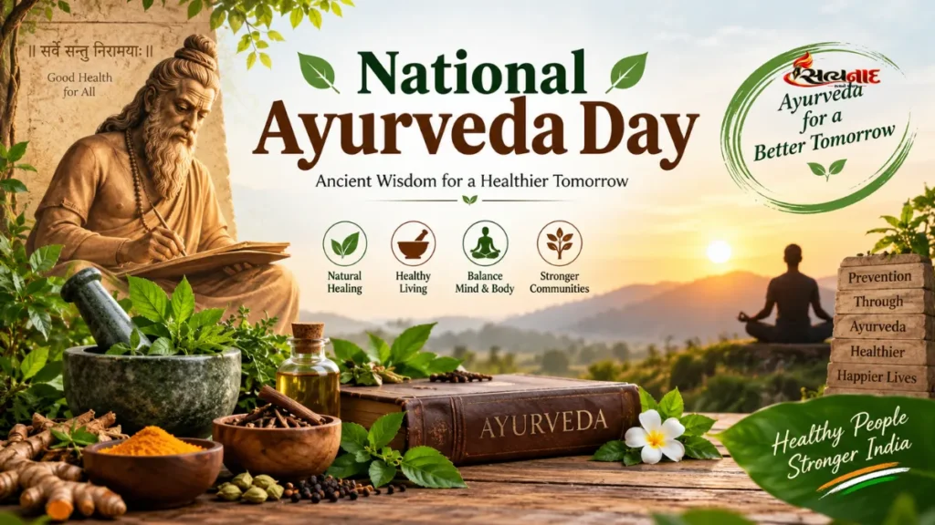 National Ayurveda Day: આયુર્વેદની પ્રાચીન પરંપરા ને આધુનિક યુગ સાથે જોડવાનો સમય